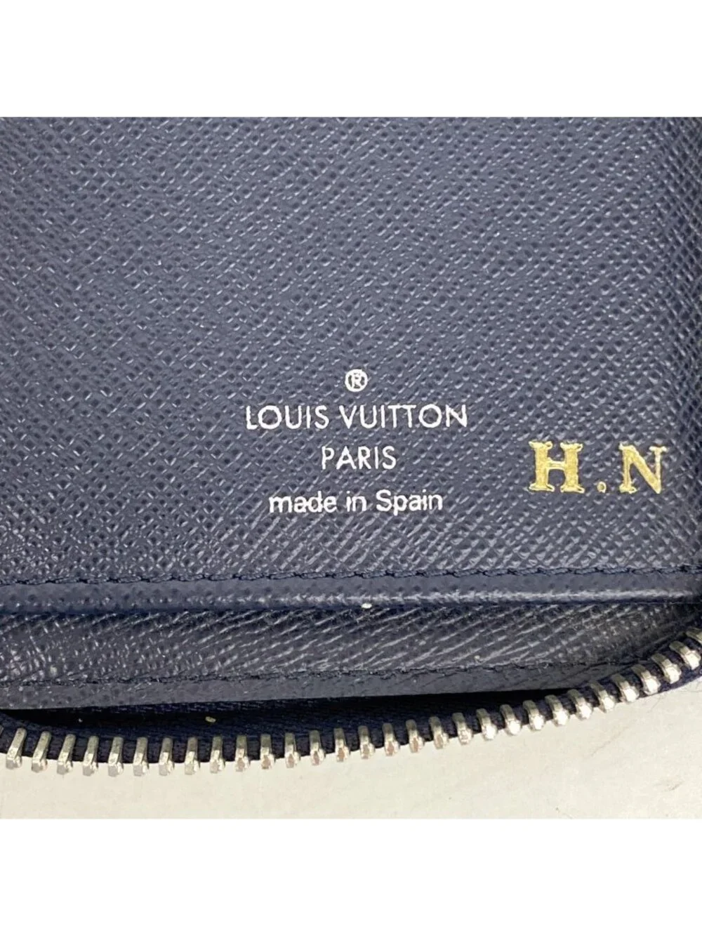 Louis Vuitton Wallet Epi Zippy Vertical Blue Marine
